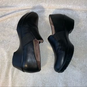 Dansko Black Clogs